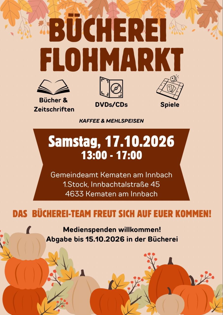 Flohmarkt Plakat
